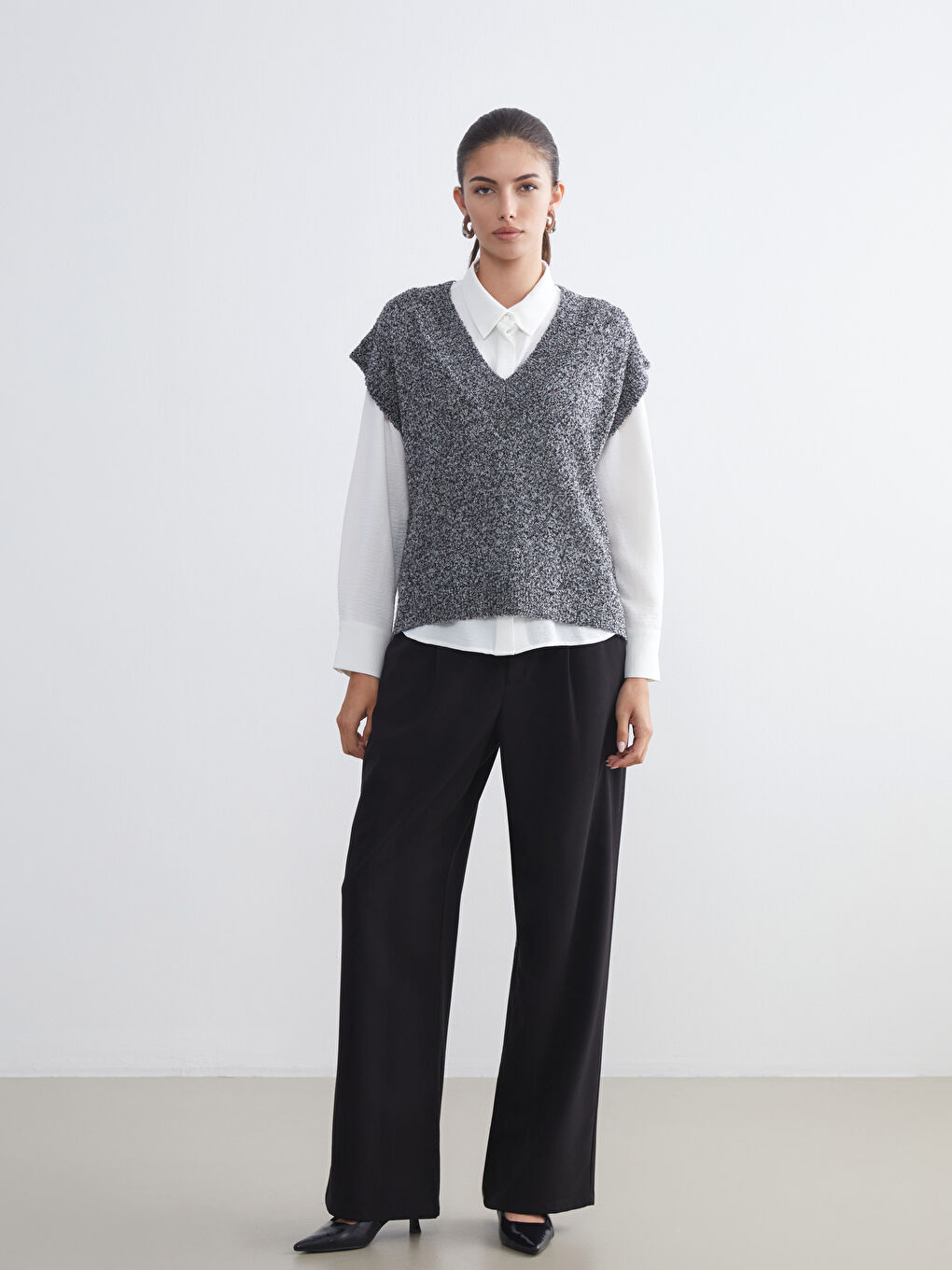 Әйелдерге арналған трикотаж жилет-1