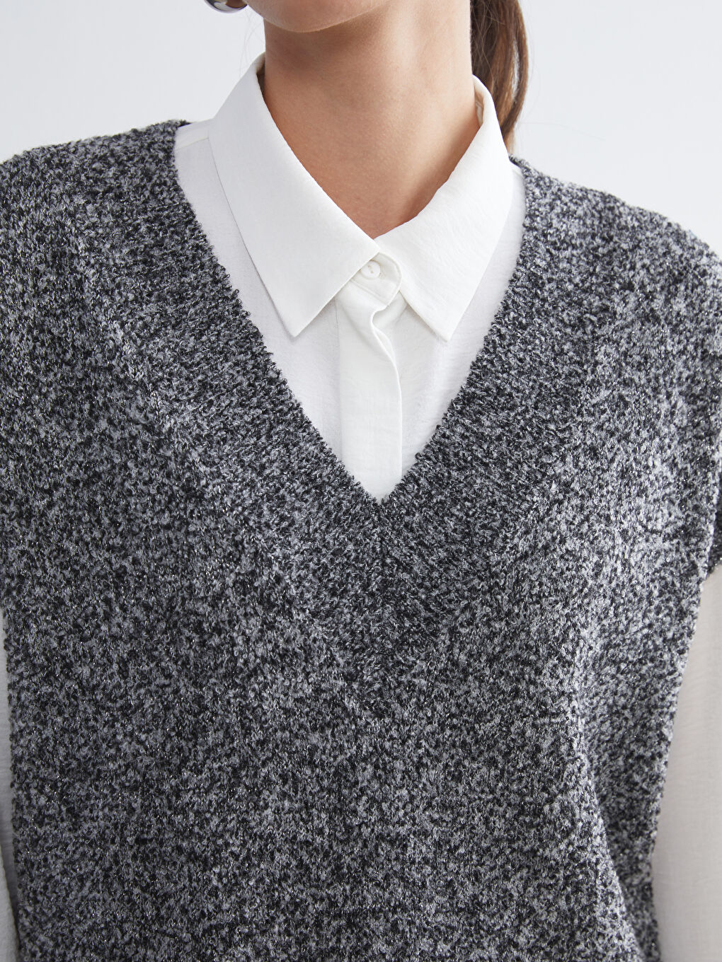 Әйелдерге арналған трикотаж жилет-2