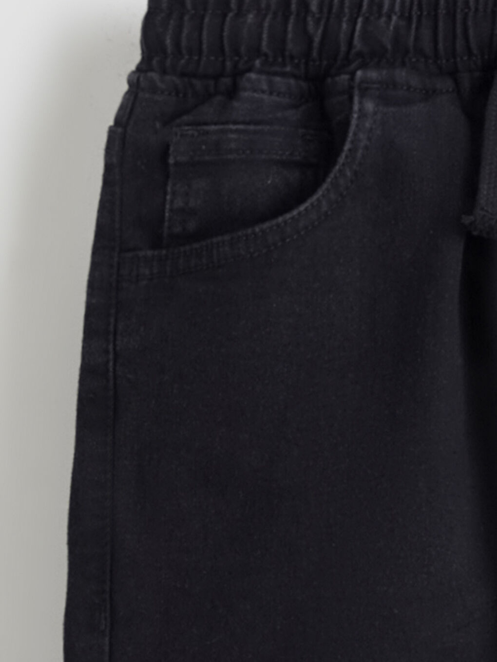 Elasticated Waist Fleece Lined Boys Jeans-2