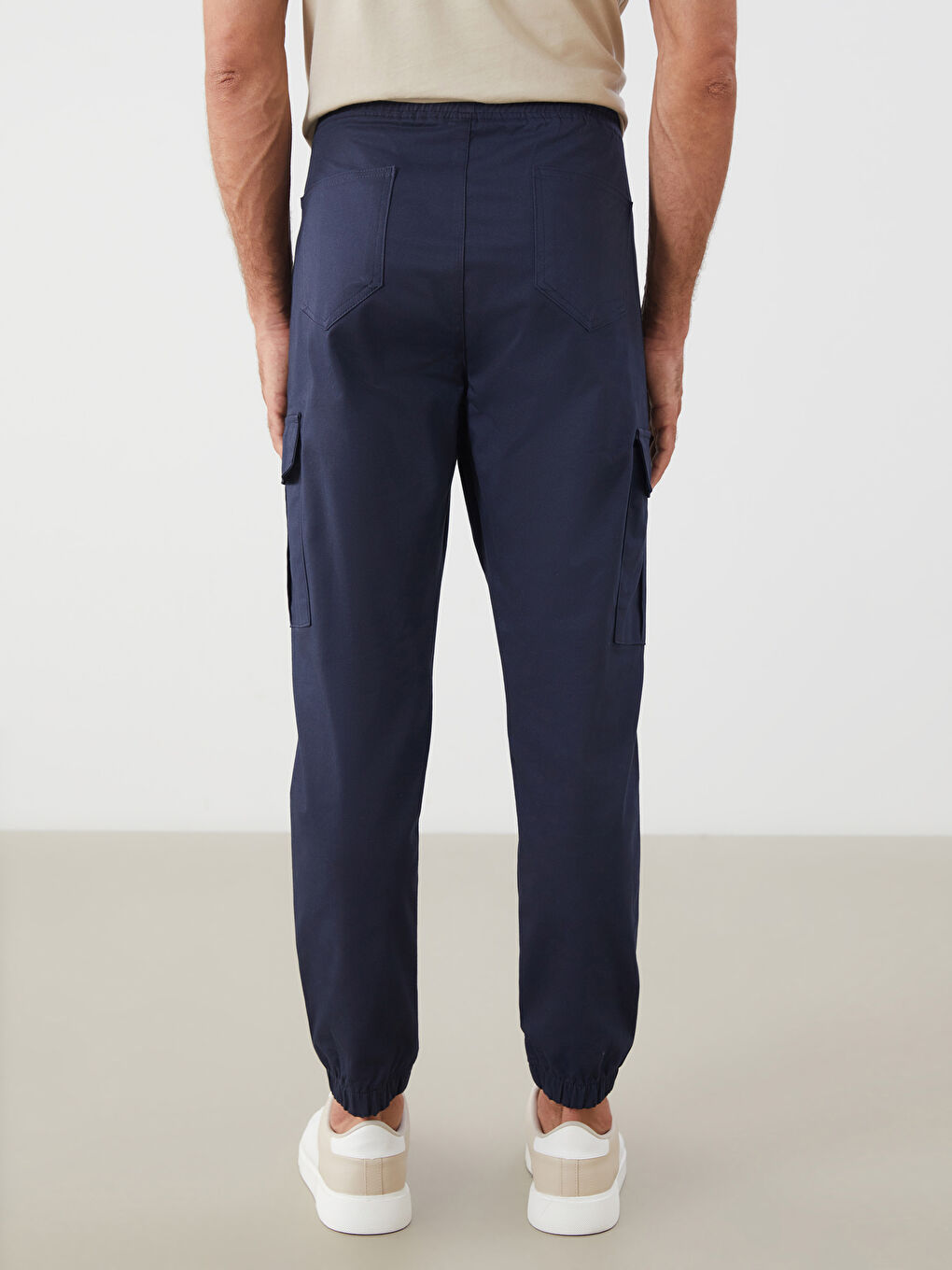 Slim Fit Men's Cargo Trousers-3