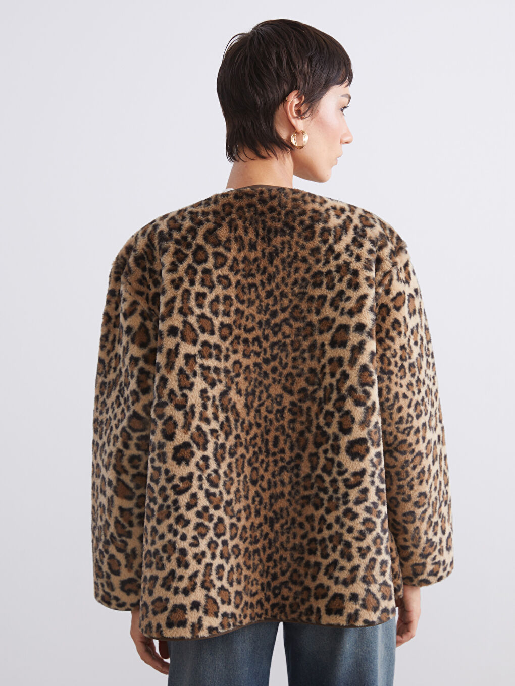 Woman BROWN Coat-5
