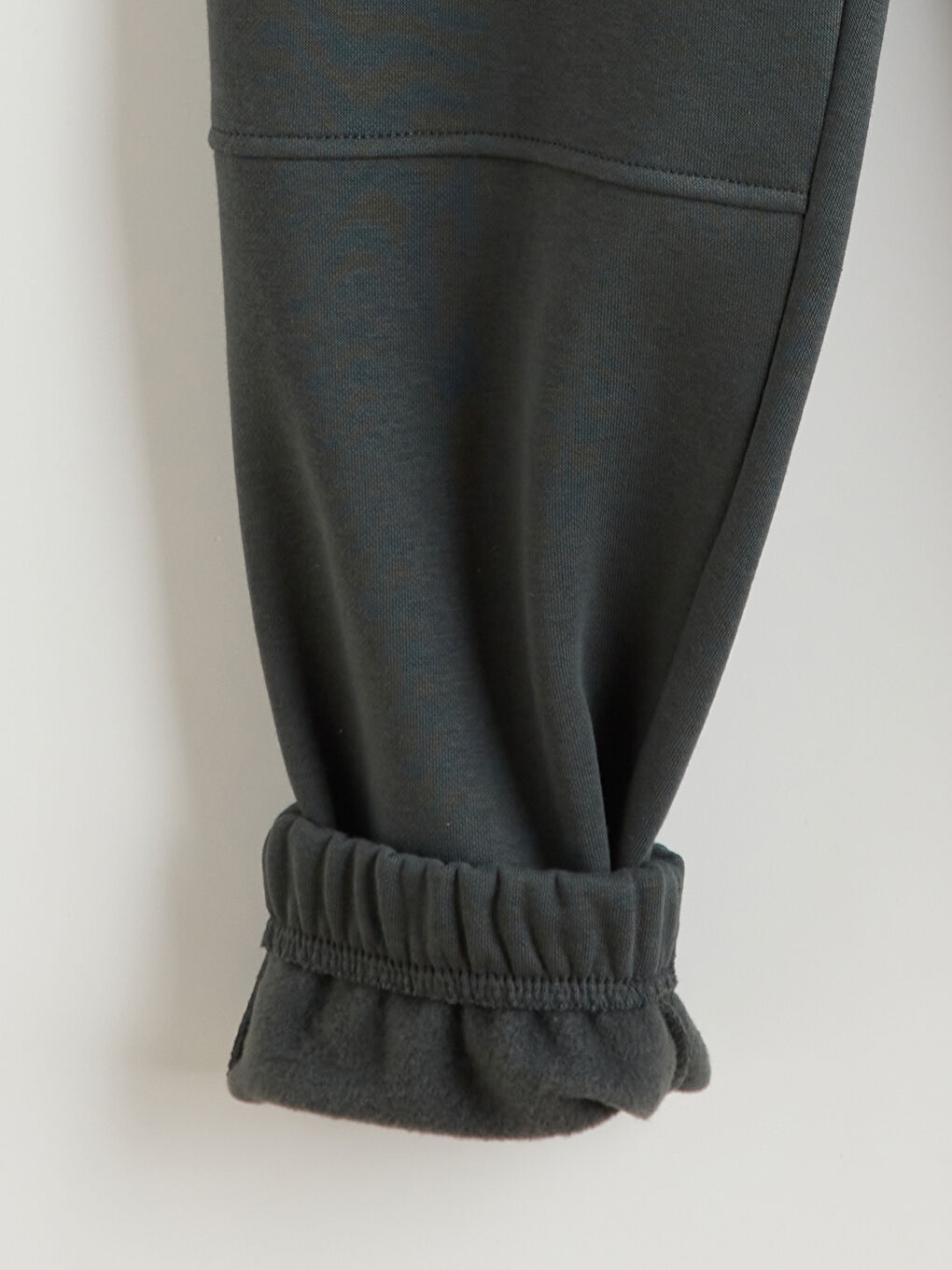 Haki Standart Kalıp Kalın Erkek Jogger Eşofman Altı-5