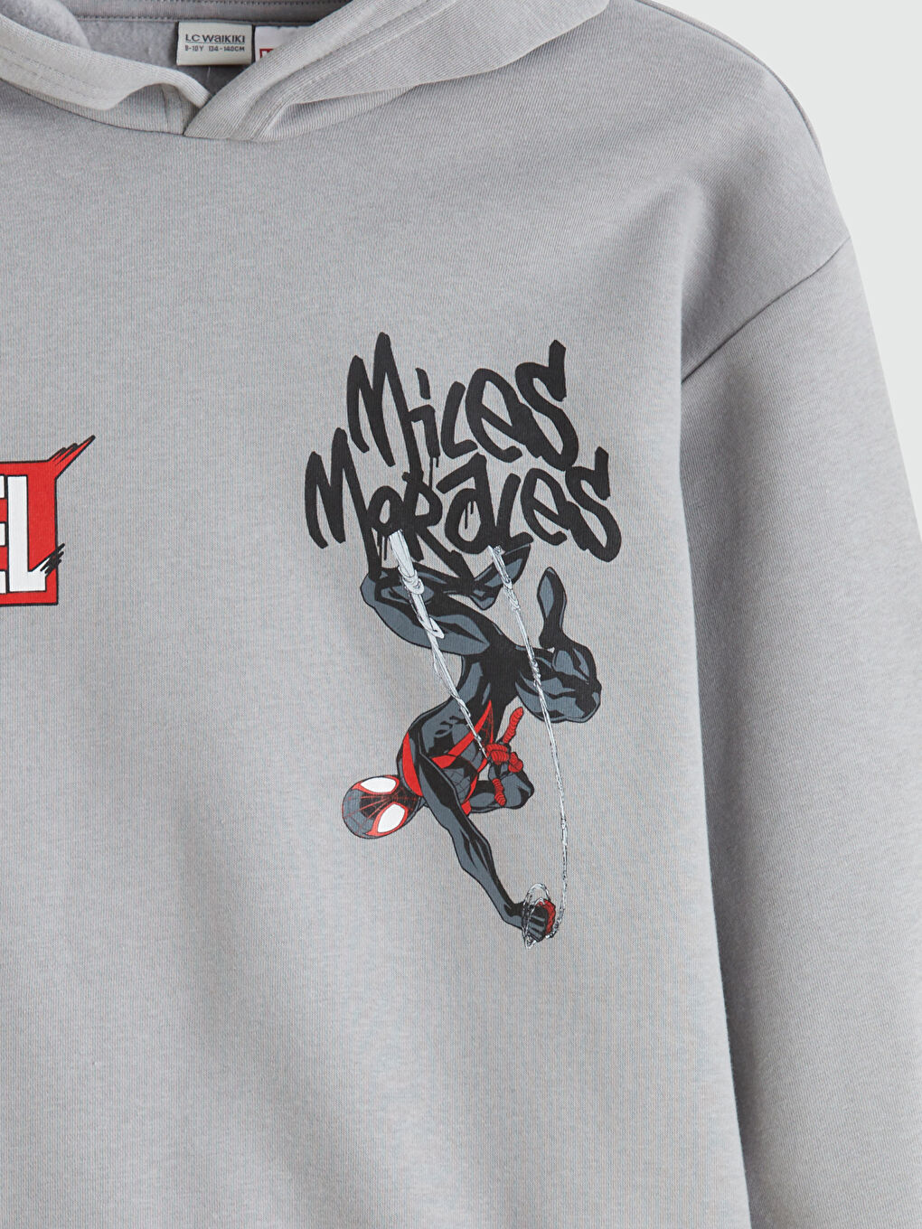 Hooded Spider-Man Printed Boys' Tracksuit Set-6