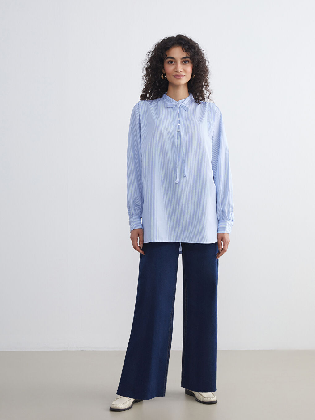 LCW Modest Wideleg Women's Jeans -W5DD03Z8-309