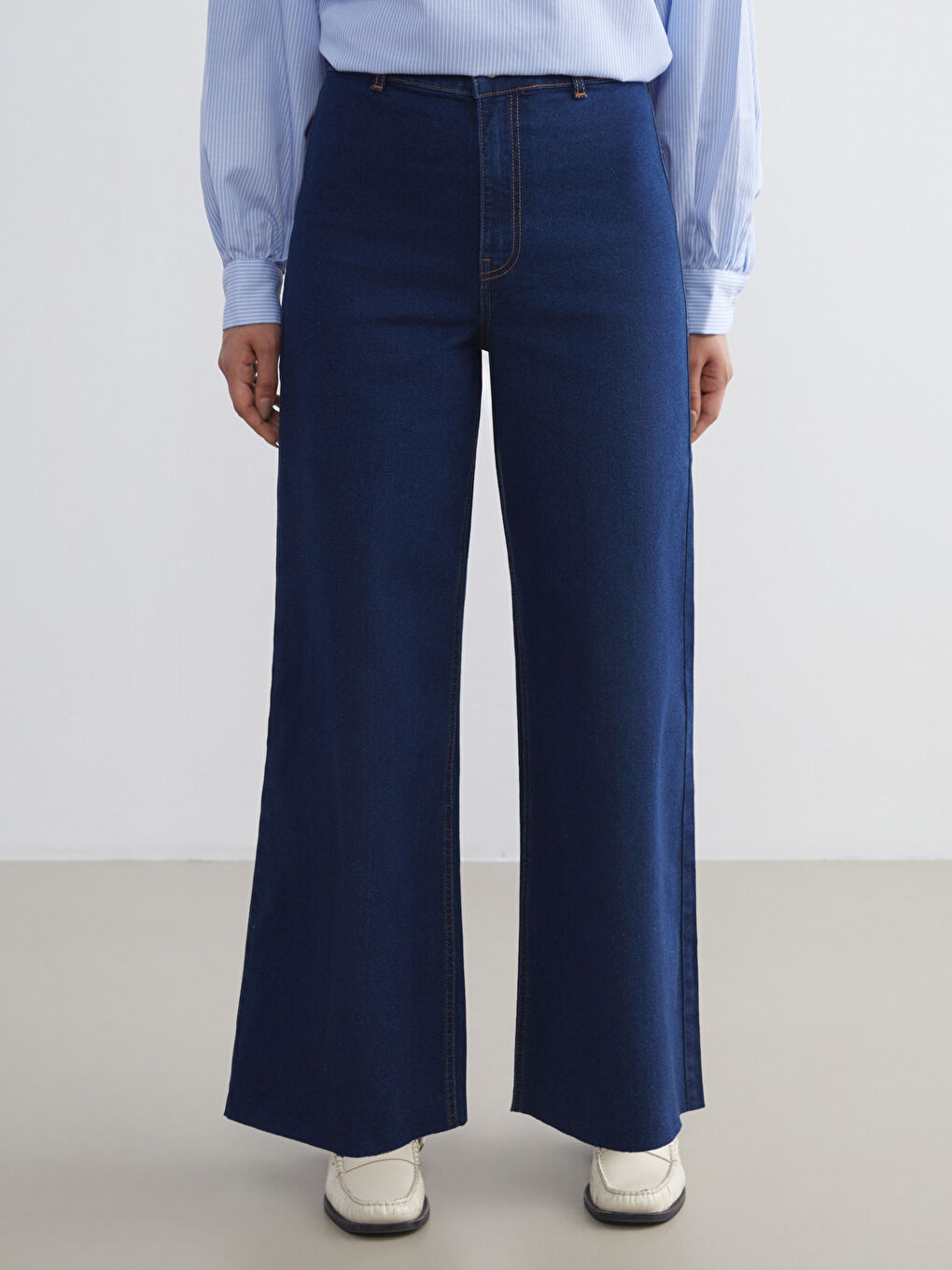 LCW Modest Wideleg Women's Jeans -W5DD03Z8-309