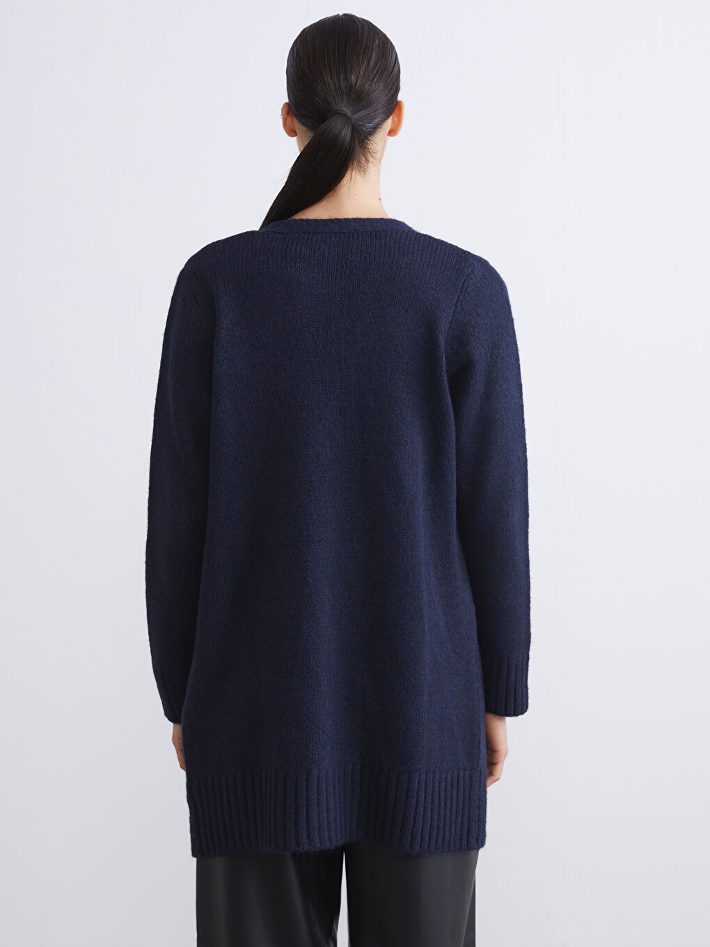 Shawl Collar Women's Knitwear Cardigan-6