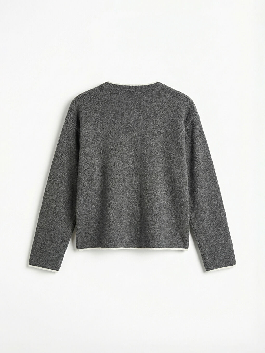 Crew Neck Women's Knitwear Cardigan-5