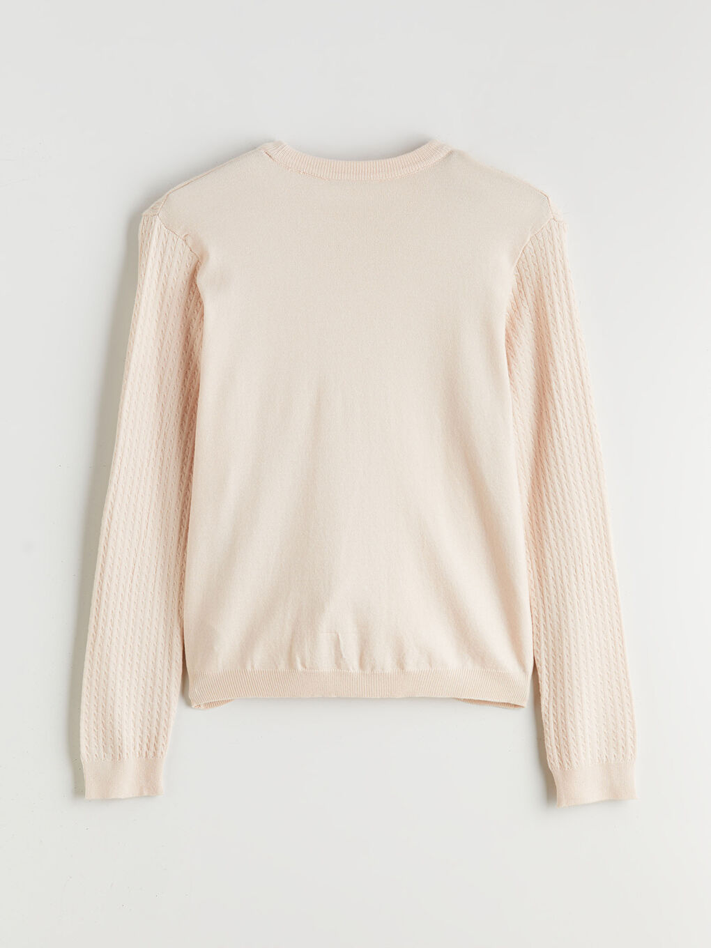 بلوز یه‌خه‌ خڕ بۆ ژنان - سوێتری تریکۆ-5