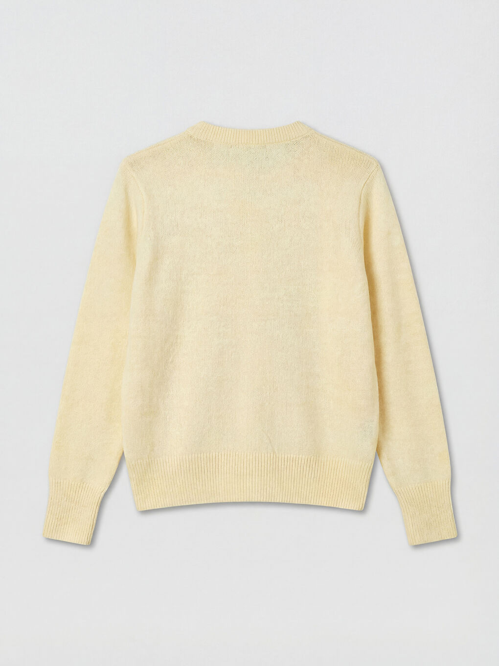 Crew Neck Women Sweater Cardigan-1