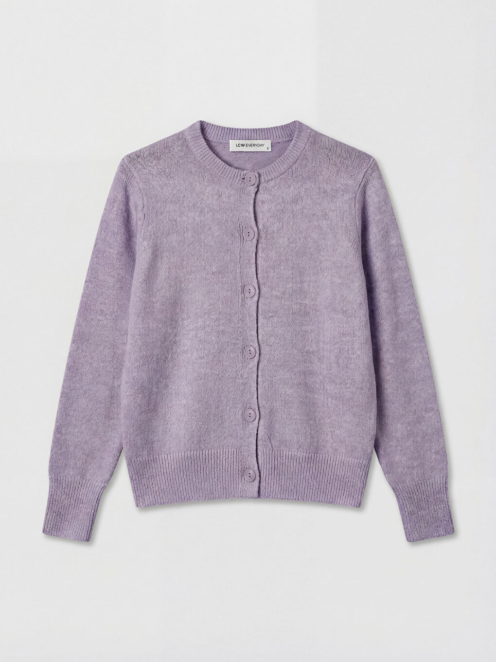 سترة من صوف ارجواني فاتح نساء