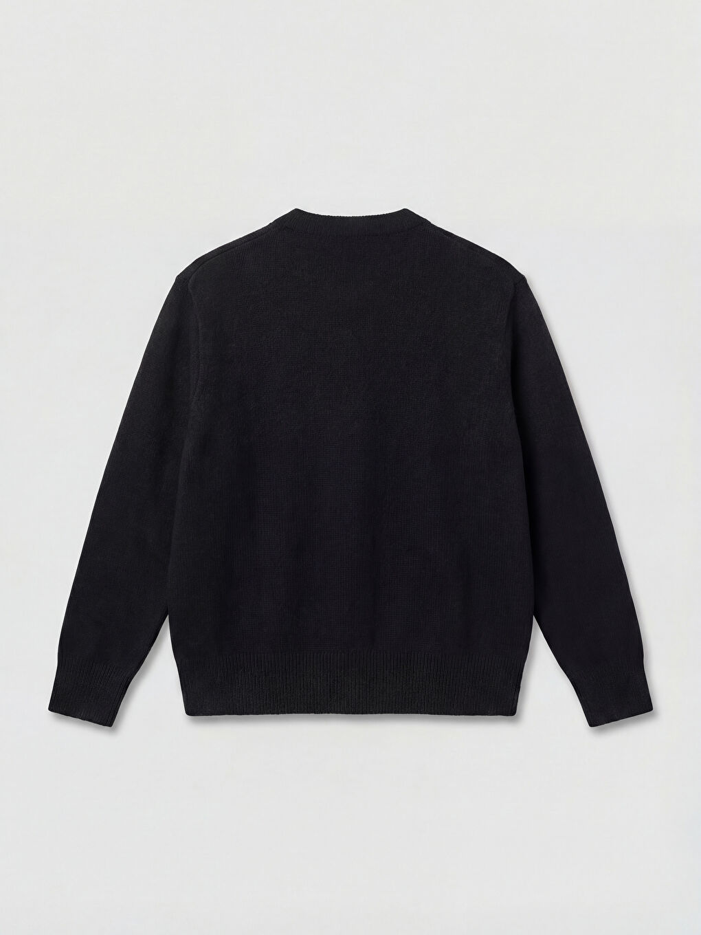 Crew Neck Women Sweater Cardigan-1