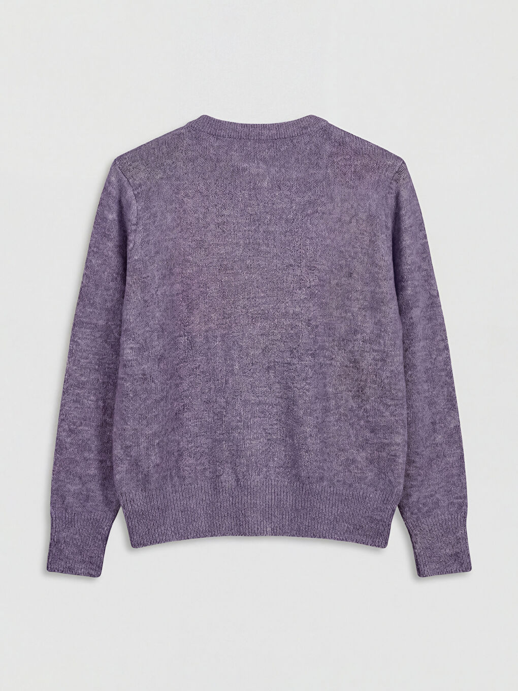 Cardigan Femme à Col Rond en Tricot-5