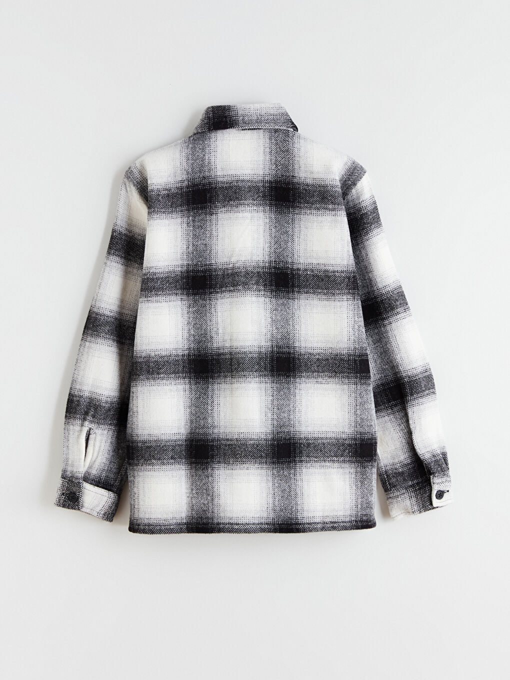 Long Sleeve Plaid Boys' Shirt-2