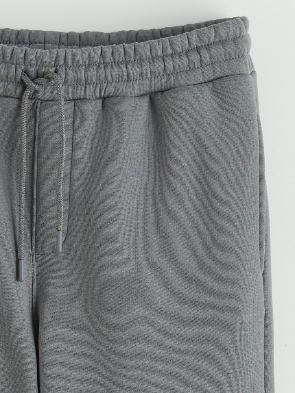 Antrasit Standart Kalıp Erkek Kalın Eşofman Altı-1