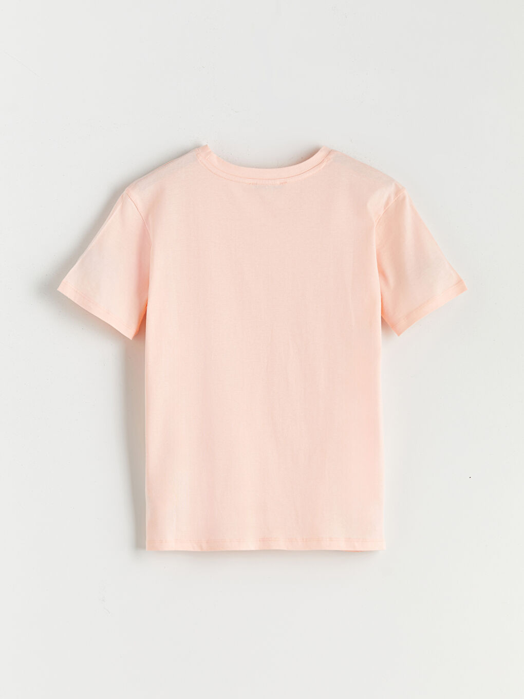 Crew Neck Printed Women's T-Shirt-5