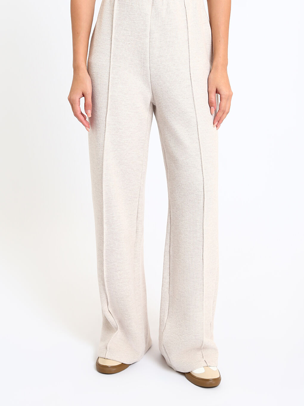 Women's Sweatpants with Elastic Waist-1