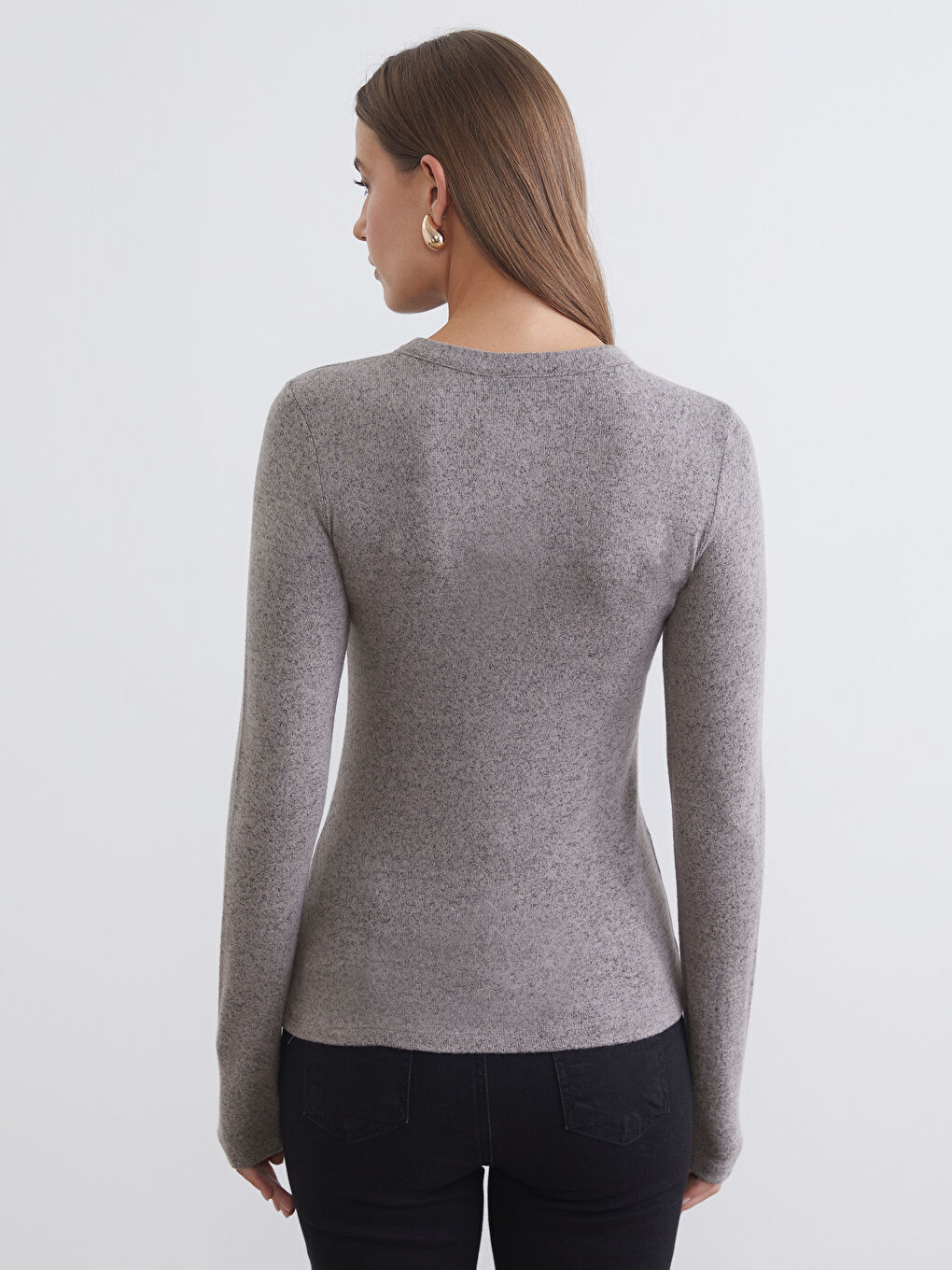 Okrugli izrez Ženski Bodi-3