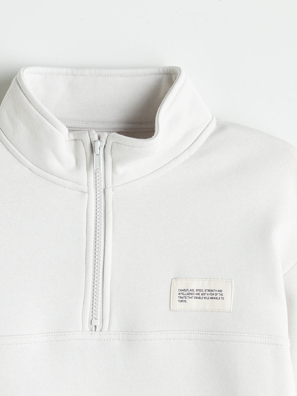 Funnel Neck Boys' Sweatshirt-2