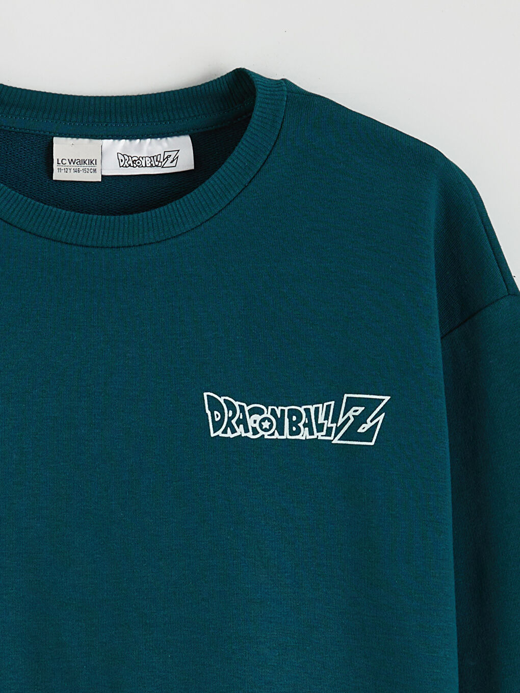 Crew Neck Dragon Ball Printed Men's Thick Sweatshirt-2