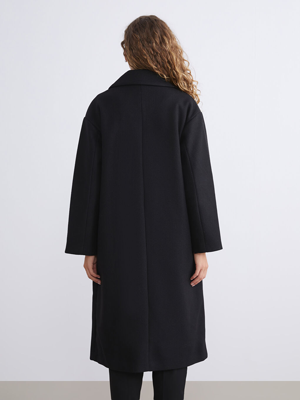 Double Breasted Women's Cachet Overcoat-4