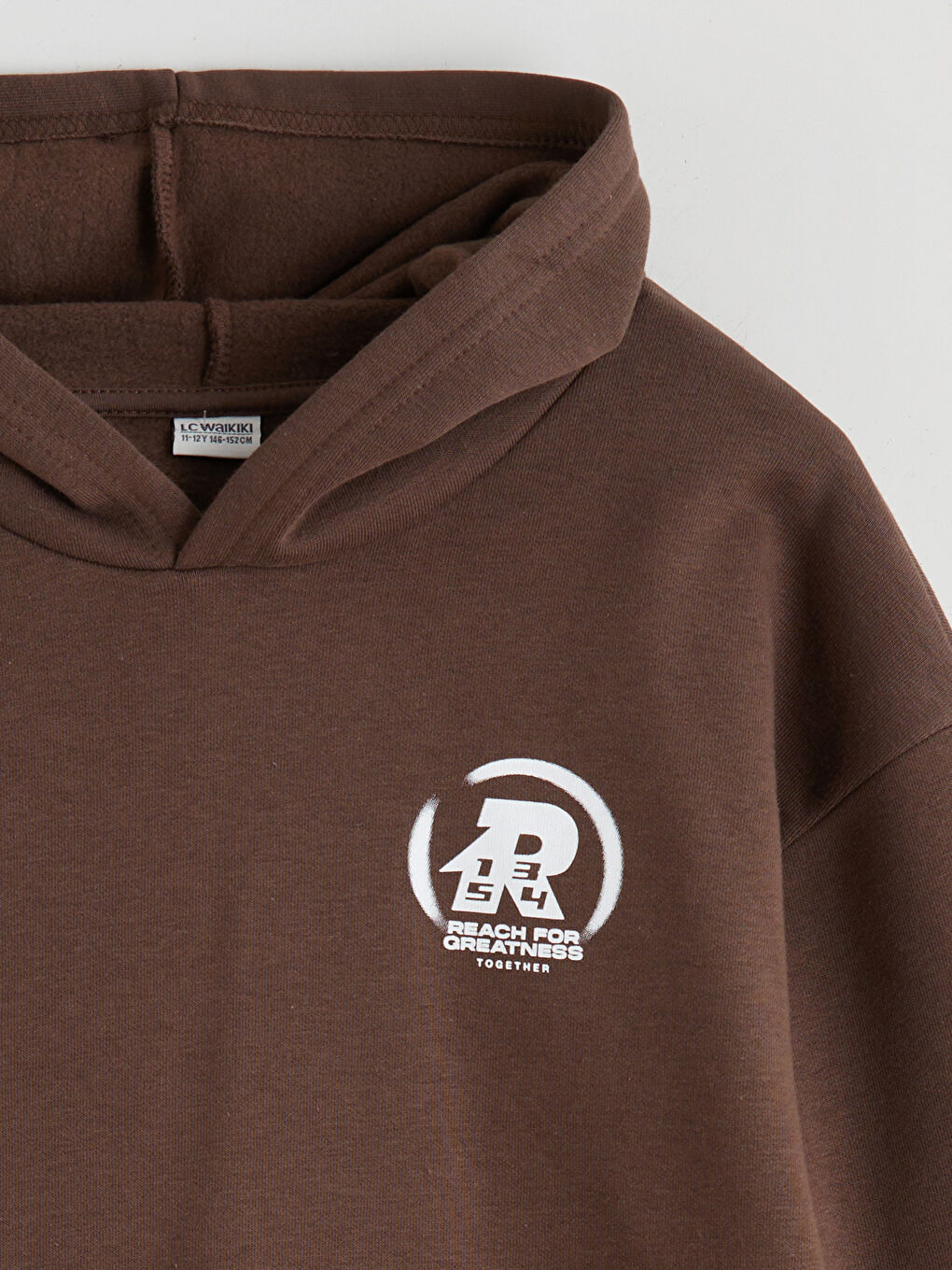 Hooded Boys' Thick Sweatshirt-2