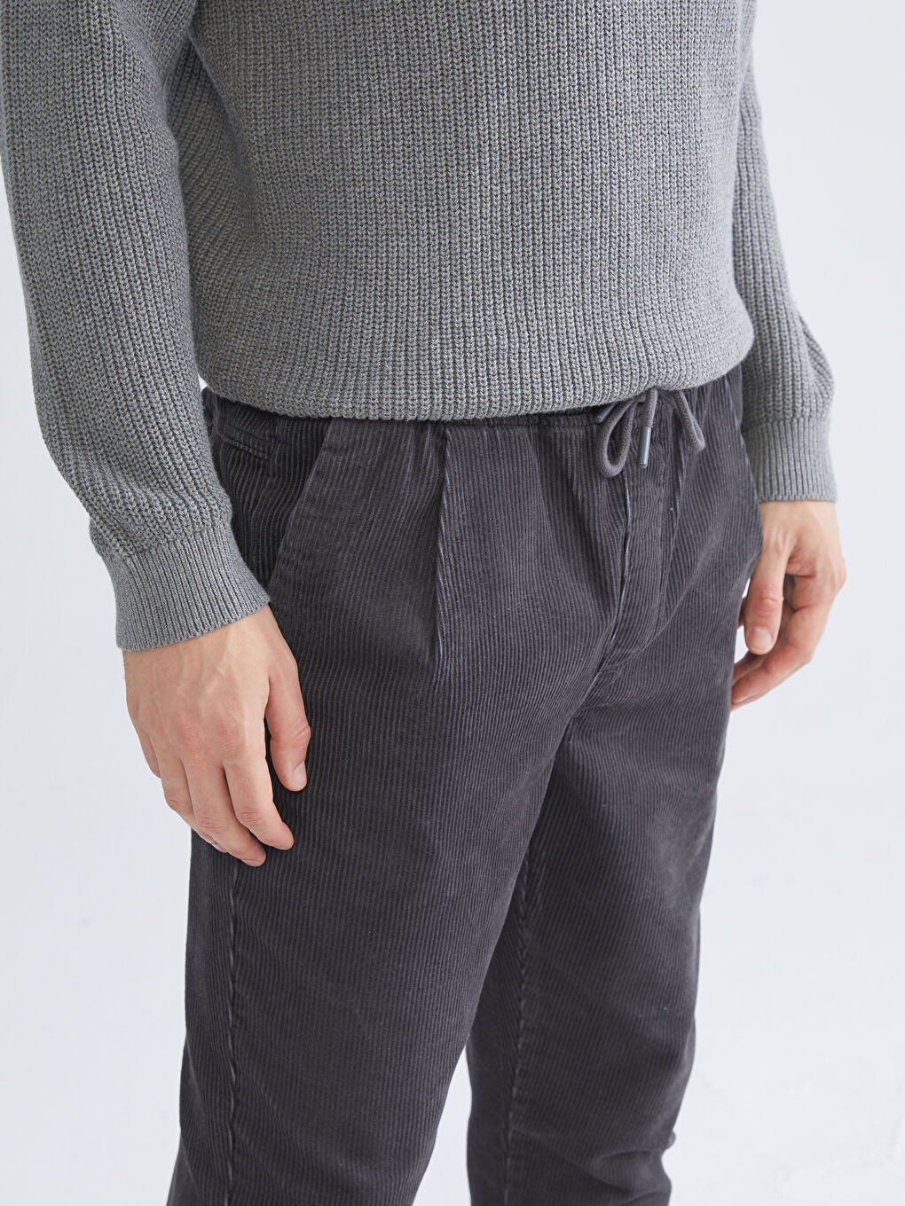 Man ANTHRACITE Trousers-2