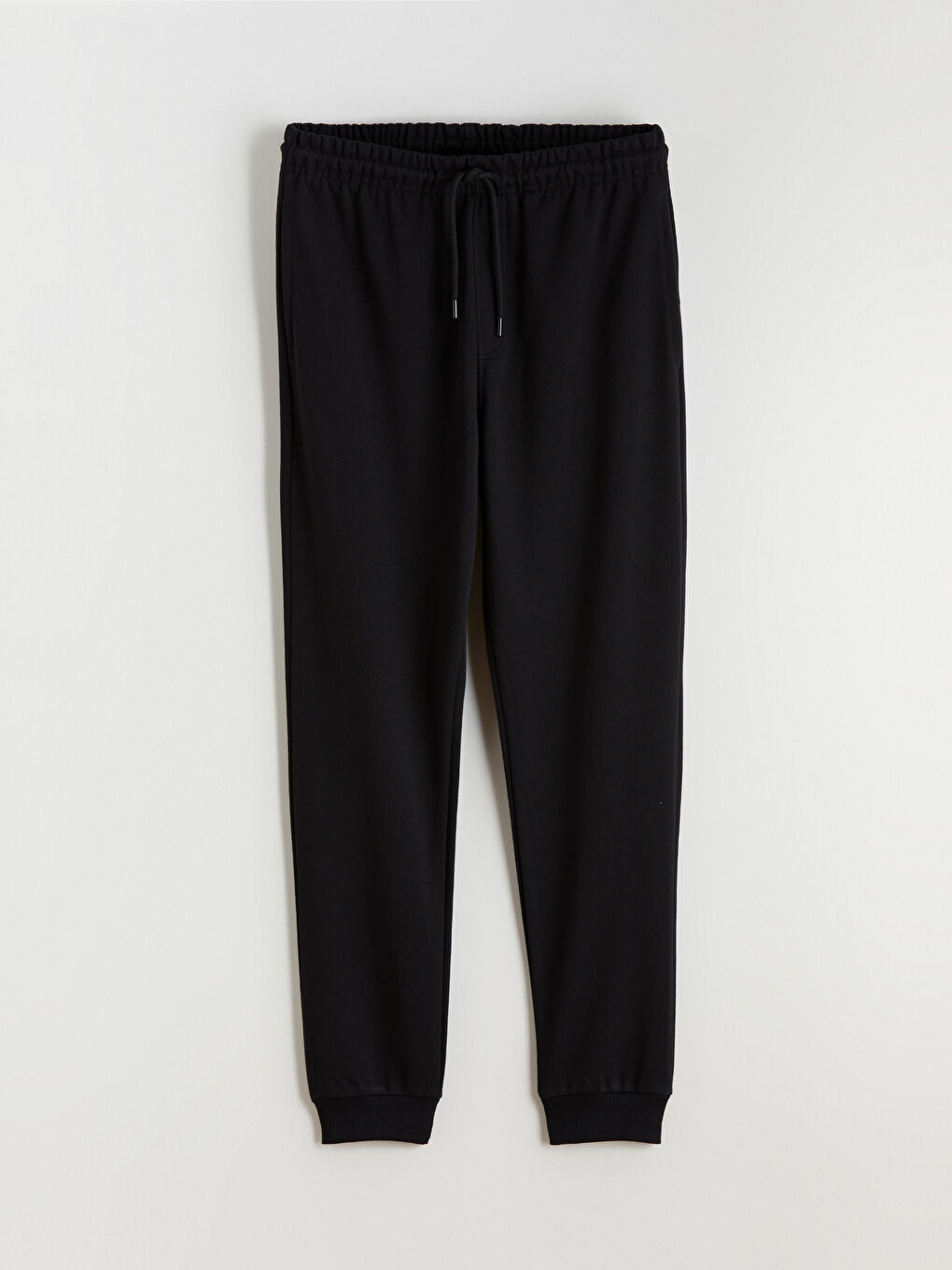 Siyah Standart Kalıp Erkek Jogger Eşofman Altı-4