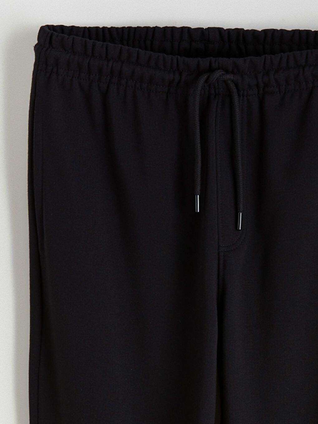 Siyah Standart Kalıp Erkek Jogger Eşofman Altı-5