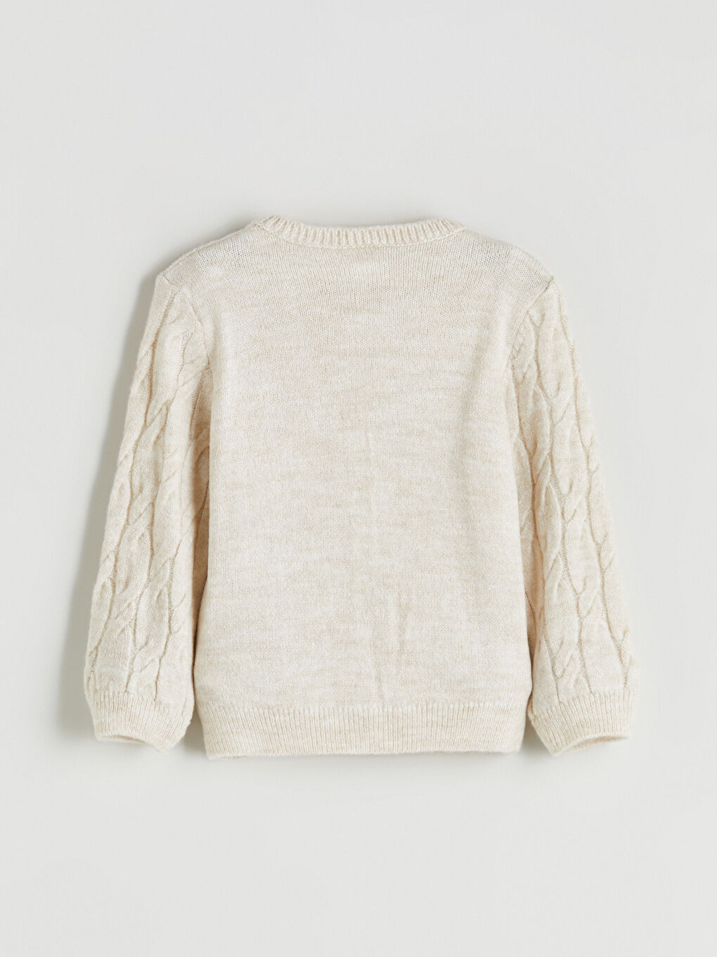 Girl ECRU Cardigan-3