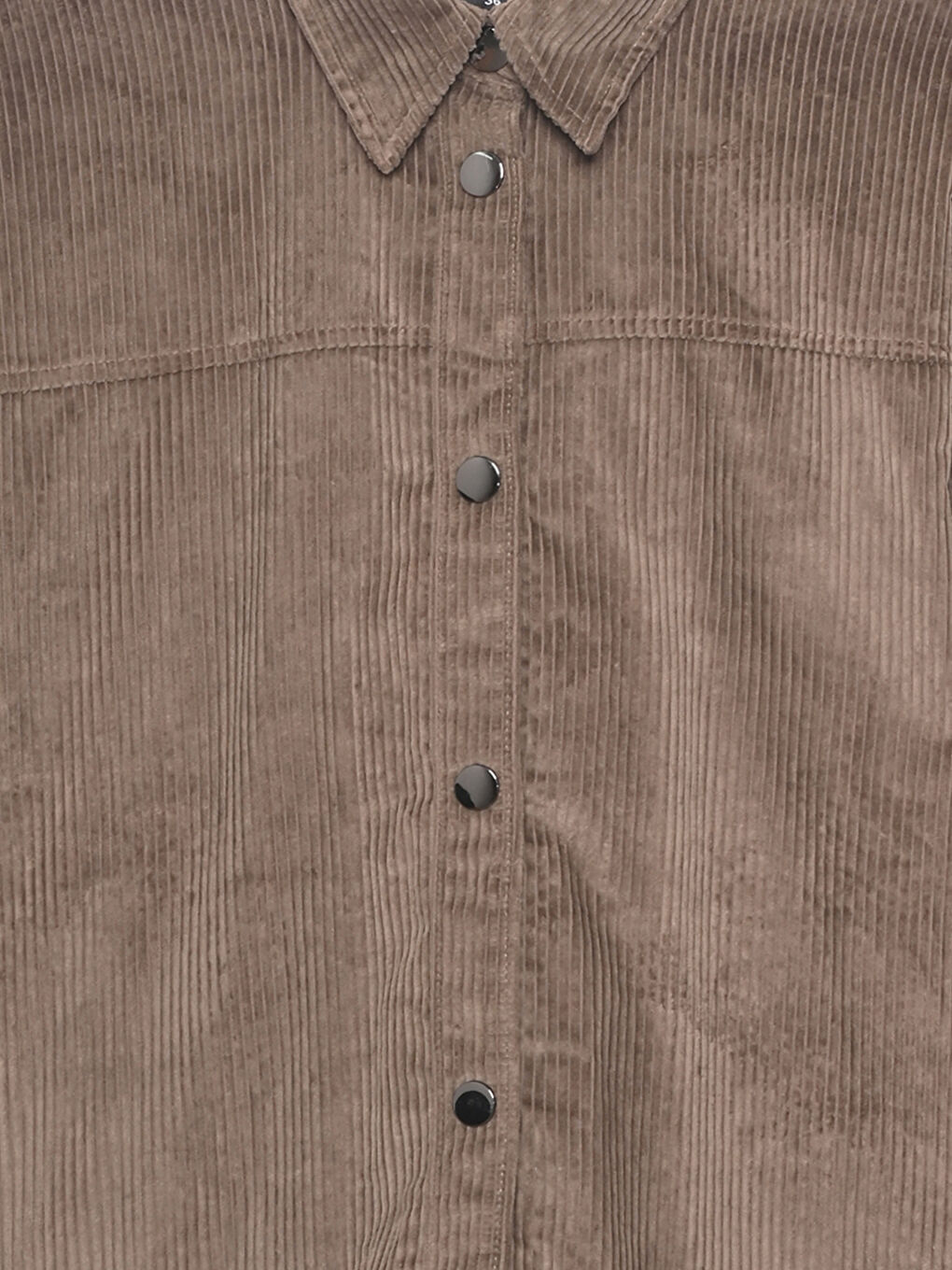 Plain Long Sleeve Oversize Women's Shirt Jacket-2