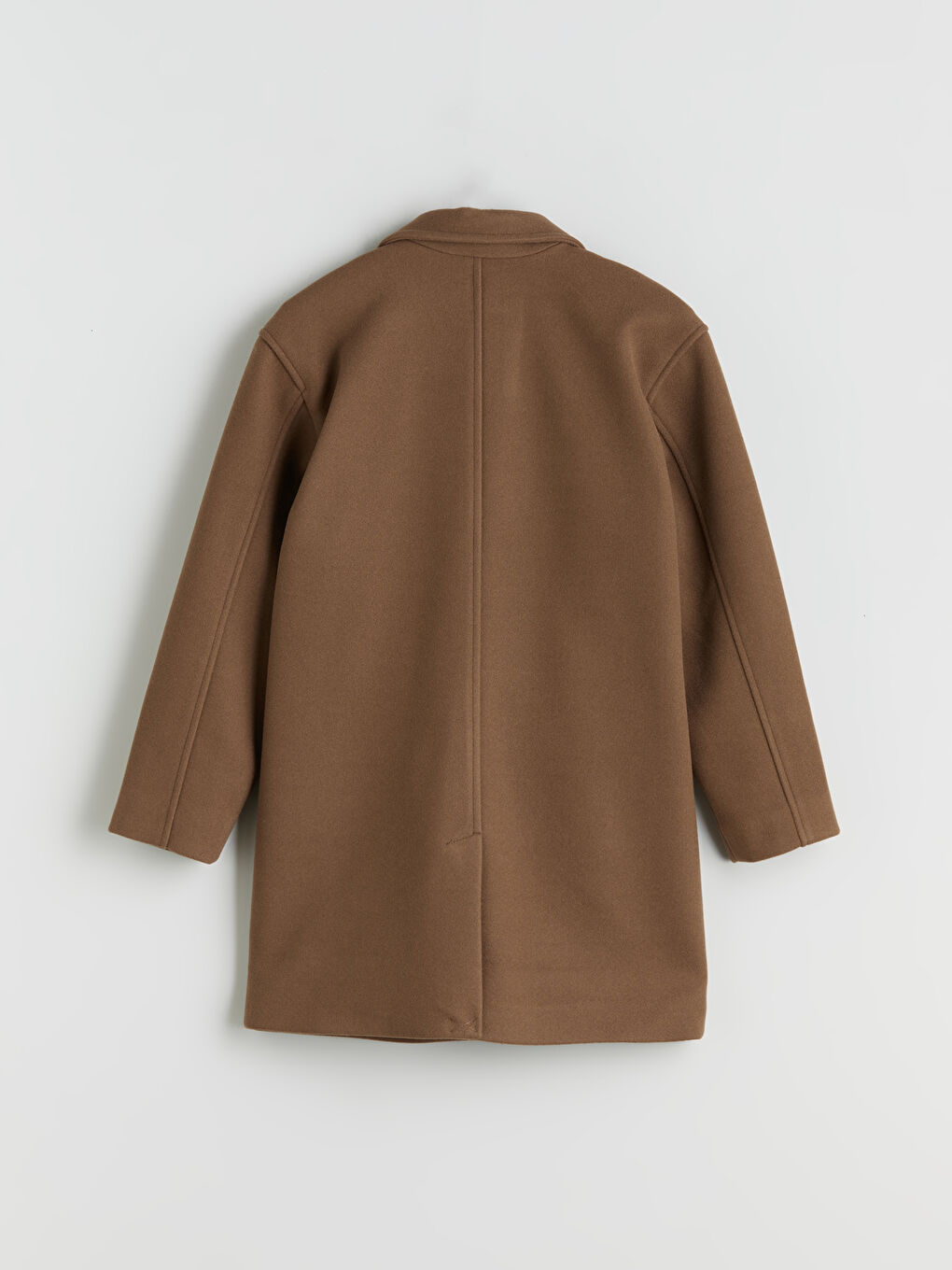 Bej Erkek Çocuk Kaşe Kaban-3