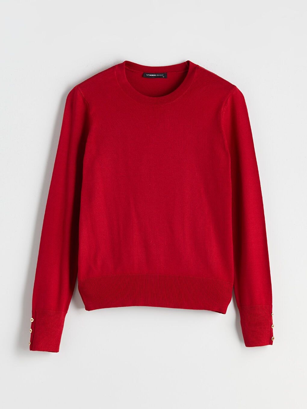 Crew Neck Women's Knitwear Sweater-6