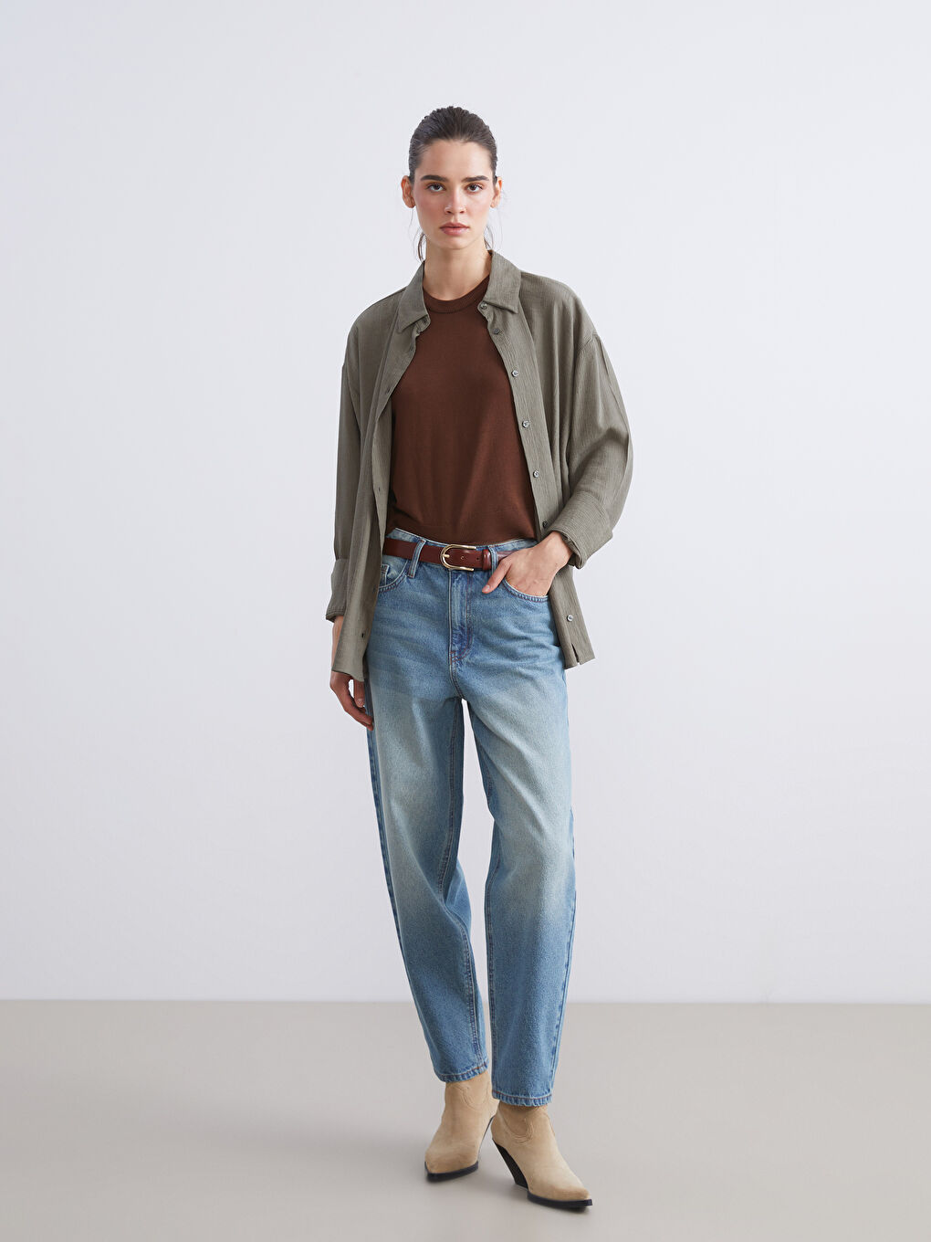 LCW Jeans Жена Индиго Дънки -W5DF59Z8-JVU
