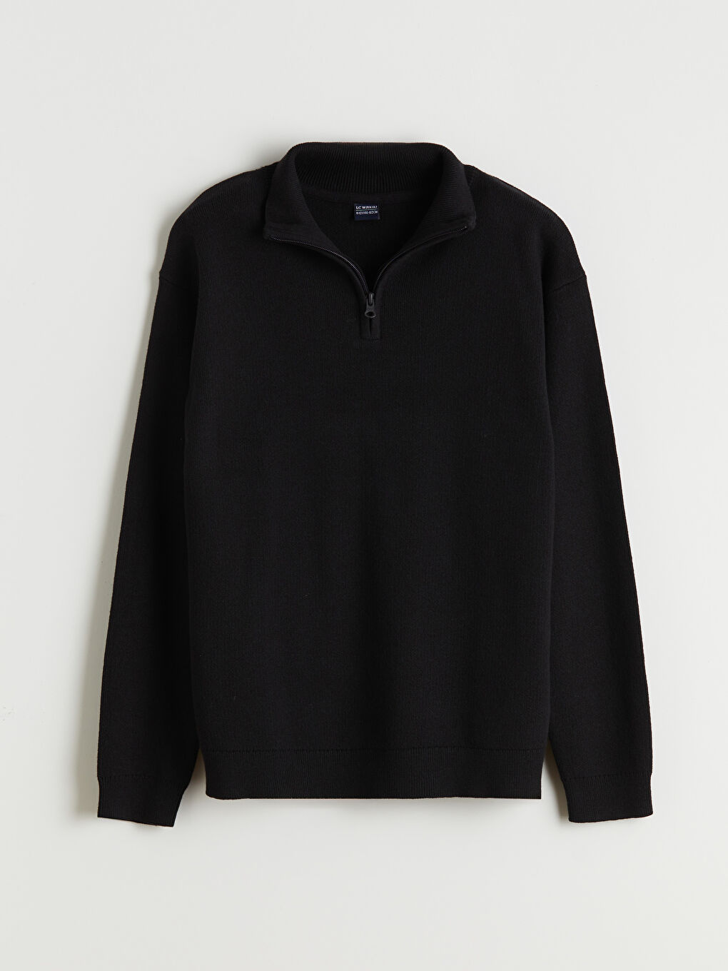 Funnel Neck Boys' Knitwear Sweater