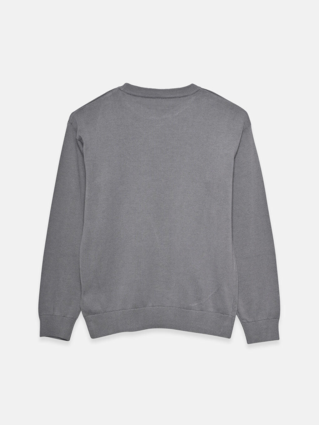 سترة تريكو أولاد بكول مدور ومطبوع-1