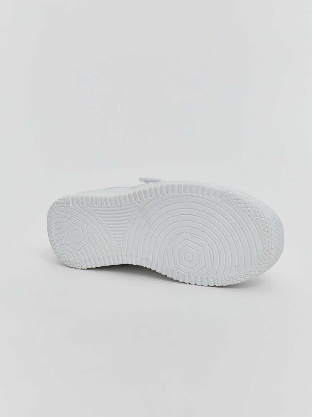 Beyaz Bağcık ve Cırt Cırtlı Erkek Çocuk Spor Ayakkabı-3