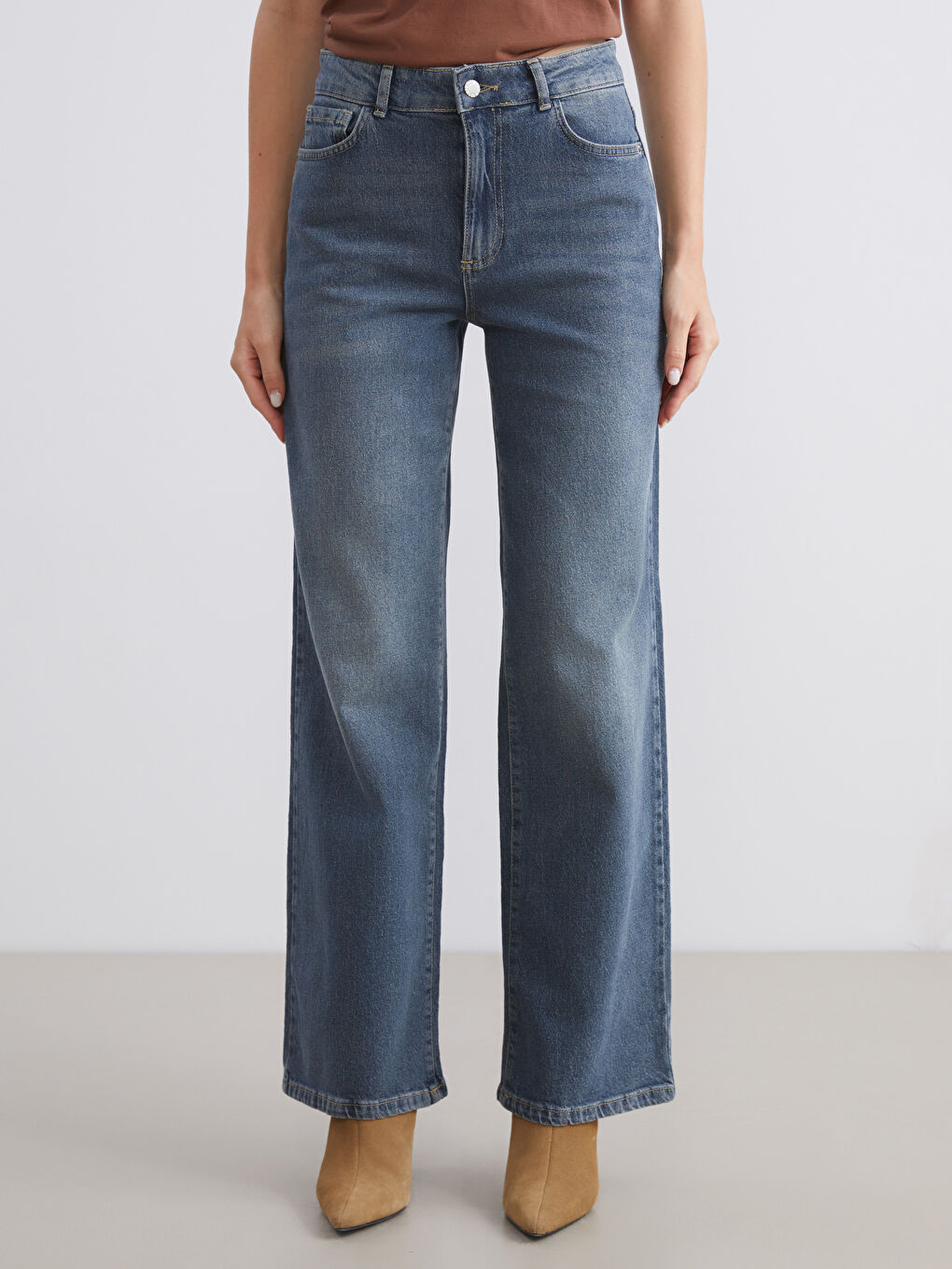 Wideleg Women's Jeans-1
