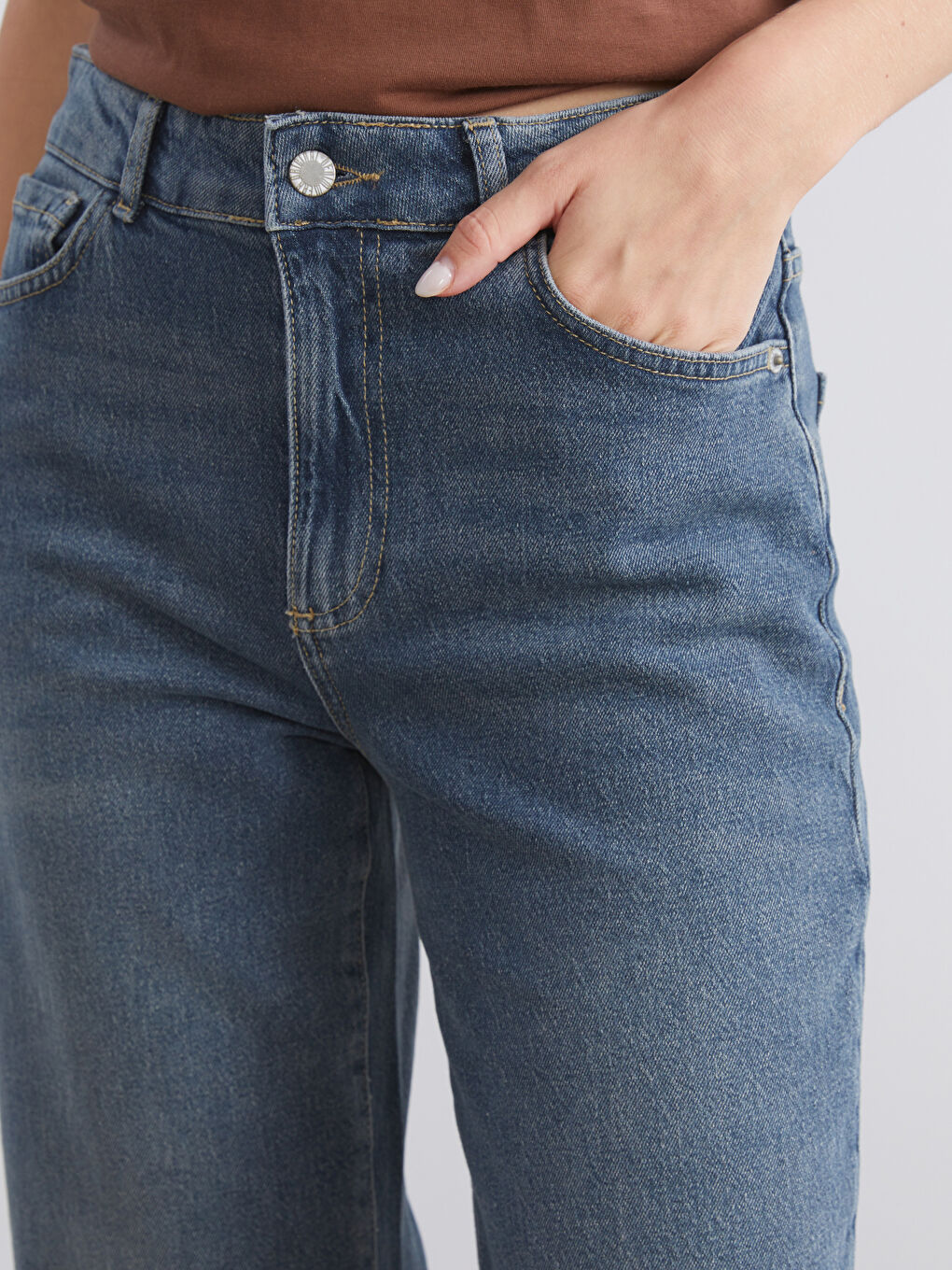 Wideleg Women's Jeans-2