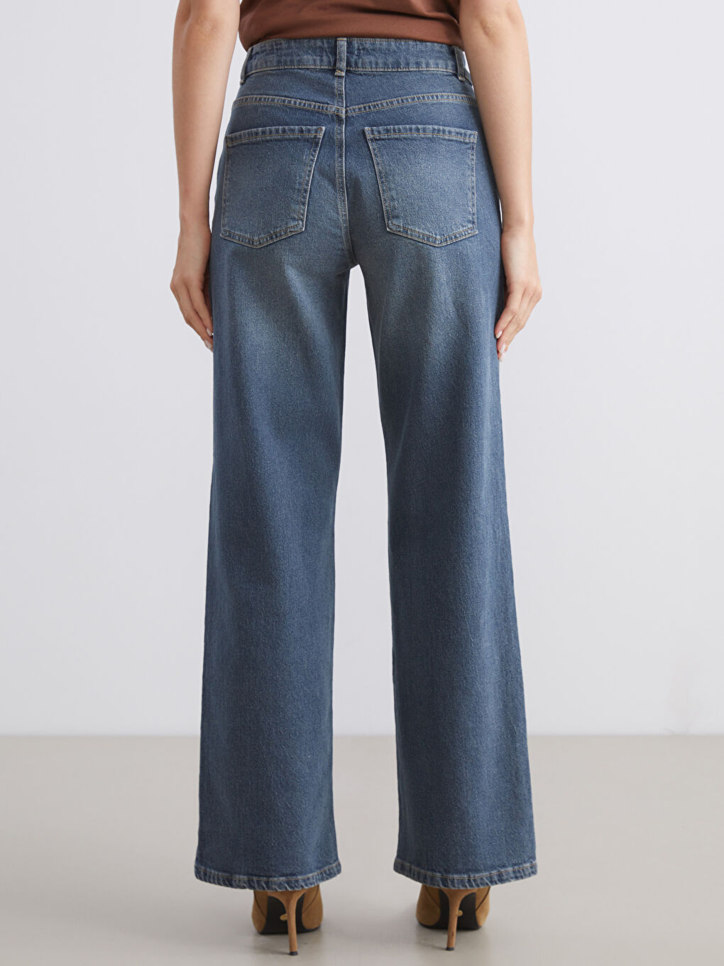 Wideleg Women's Jeans-3