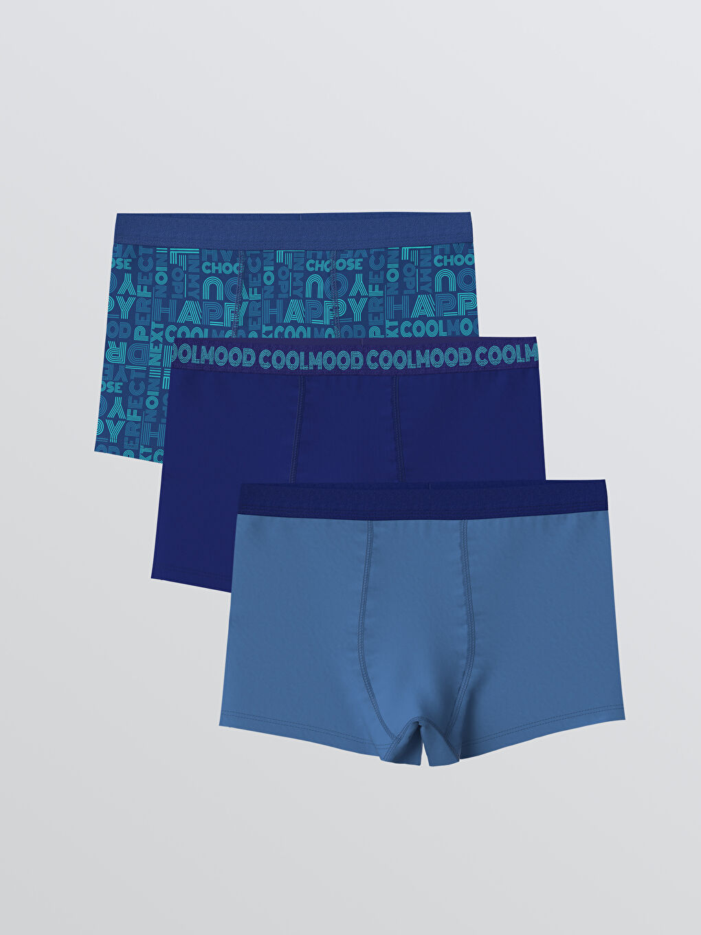 Printed Boys' Boxer Trunks 3-Pack