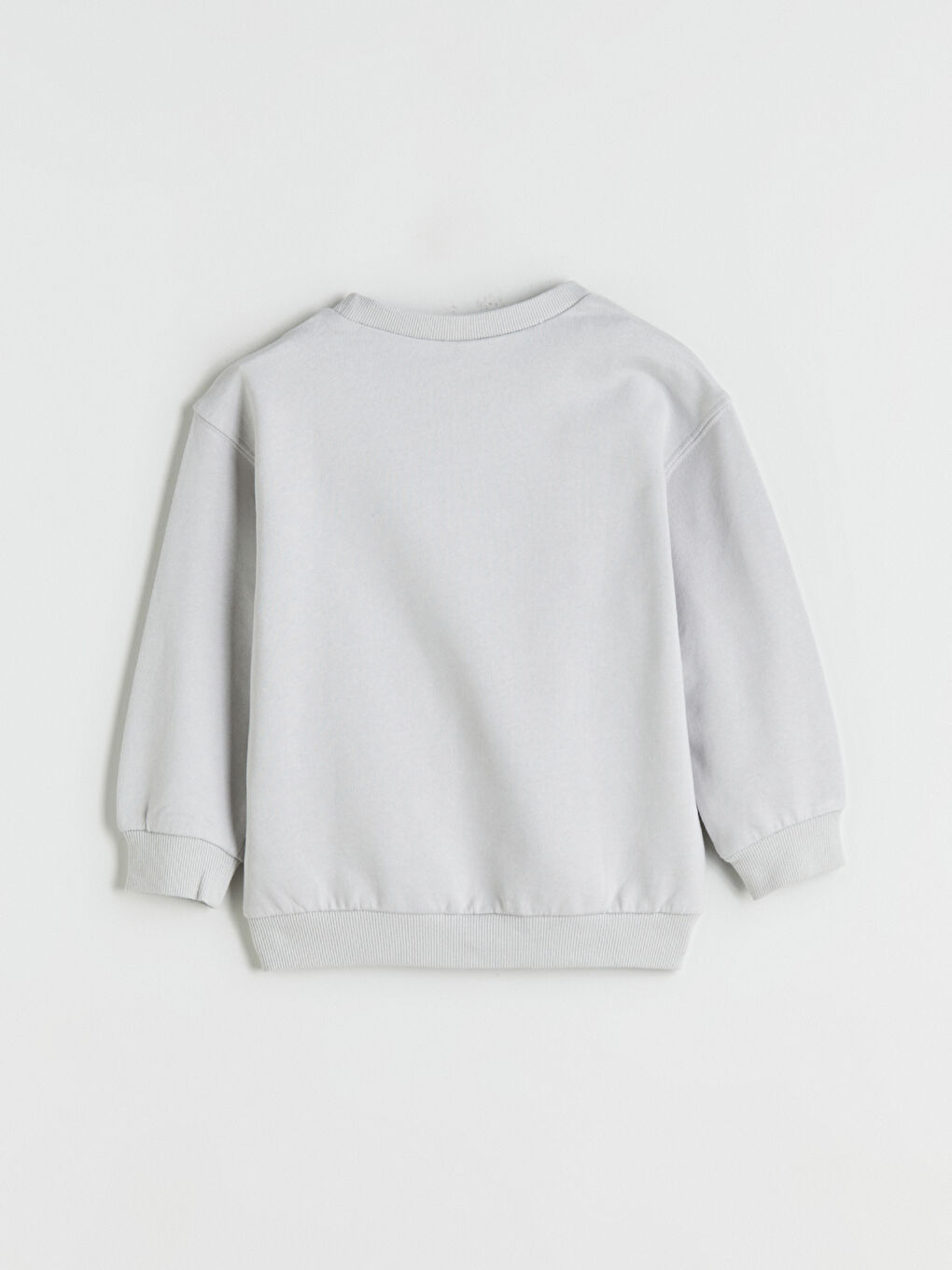 Gri Baskılı Erkek Çocuk Sweatshirt-1