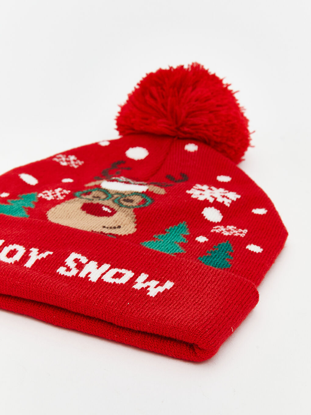 Жаңа жылдық тақырыптағы ұл баланың бини шапкасы-2