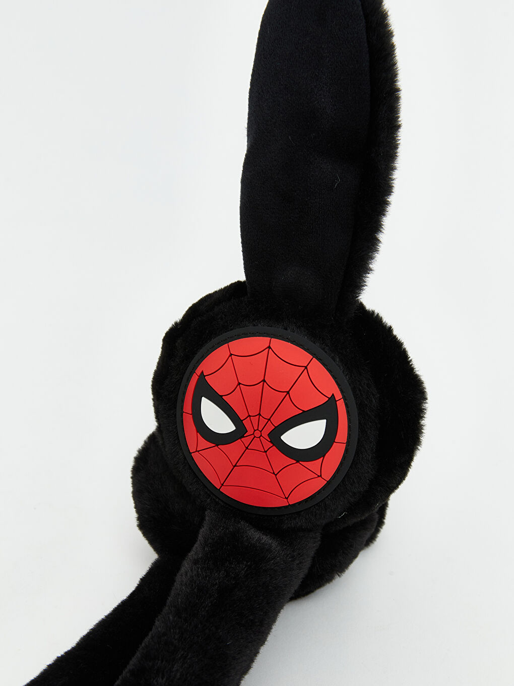 Siyah Spider-Man Hareketli Kulaklı Erkek Çocuk Kulaklık-2