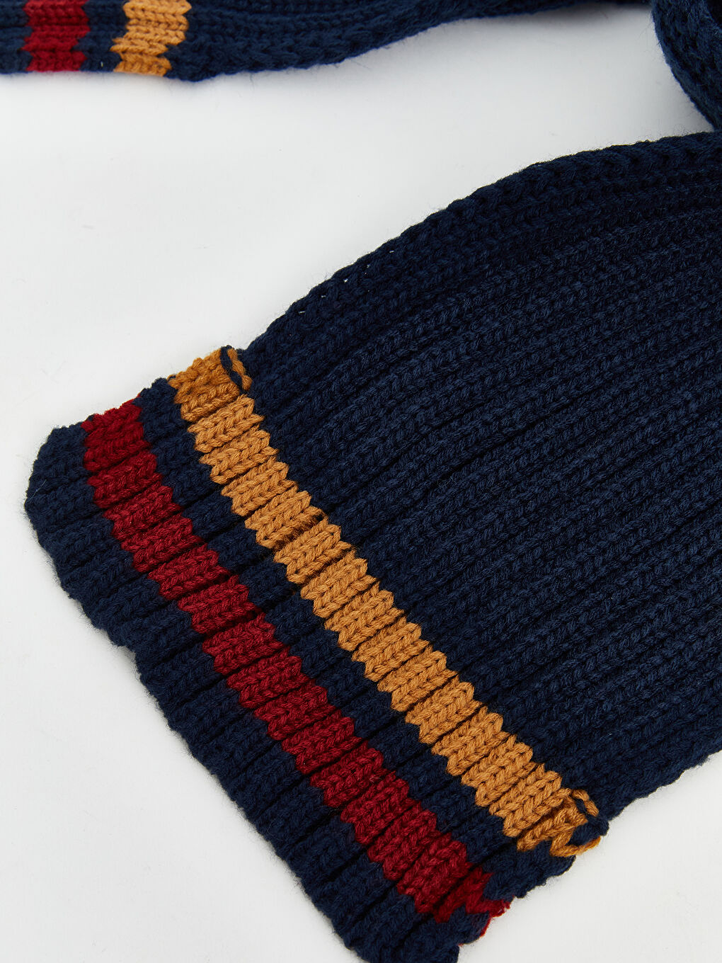 Boy YELLOW Scarf & Beanie & Glove Set-1