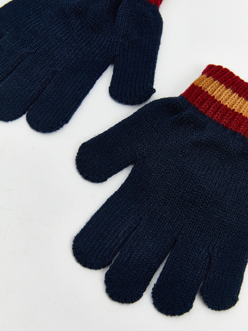 Boy YELLOW Scarf & Beanie & Glove Set-2