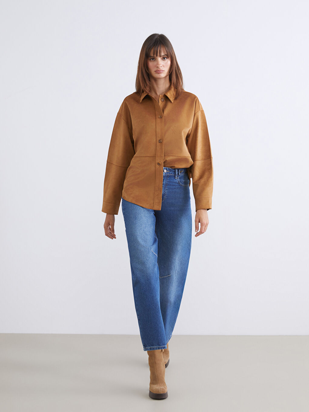 İndigo Balloon Fit Kadın Jean Pantolon