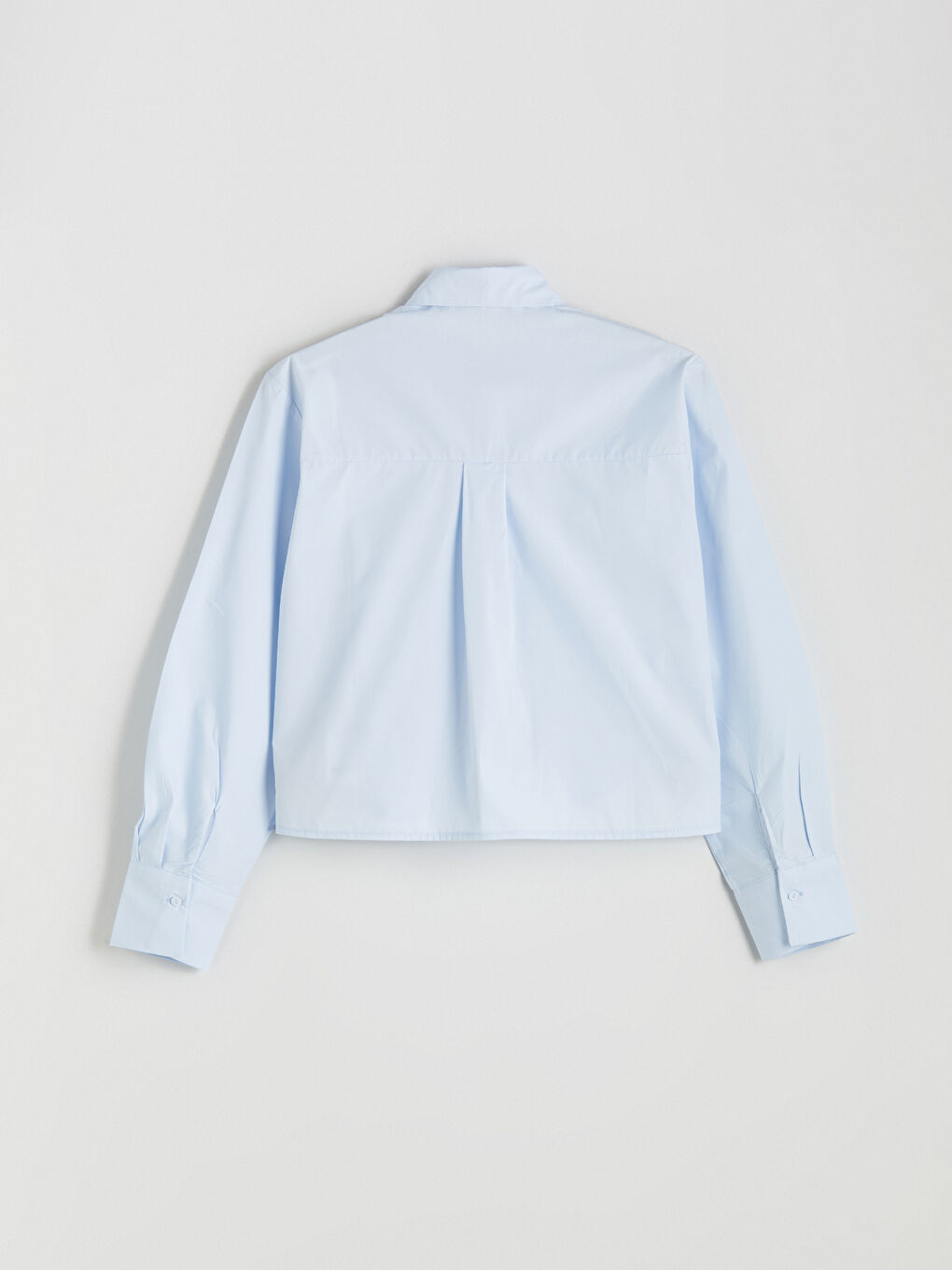 LCWAIKIKI Classic Rhinestone Embellished Oversize Poplin Women's Shirt -W5DH33Z8-JM6