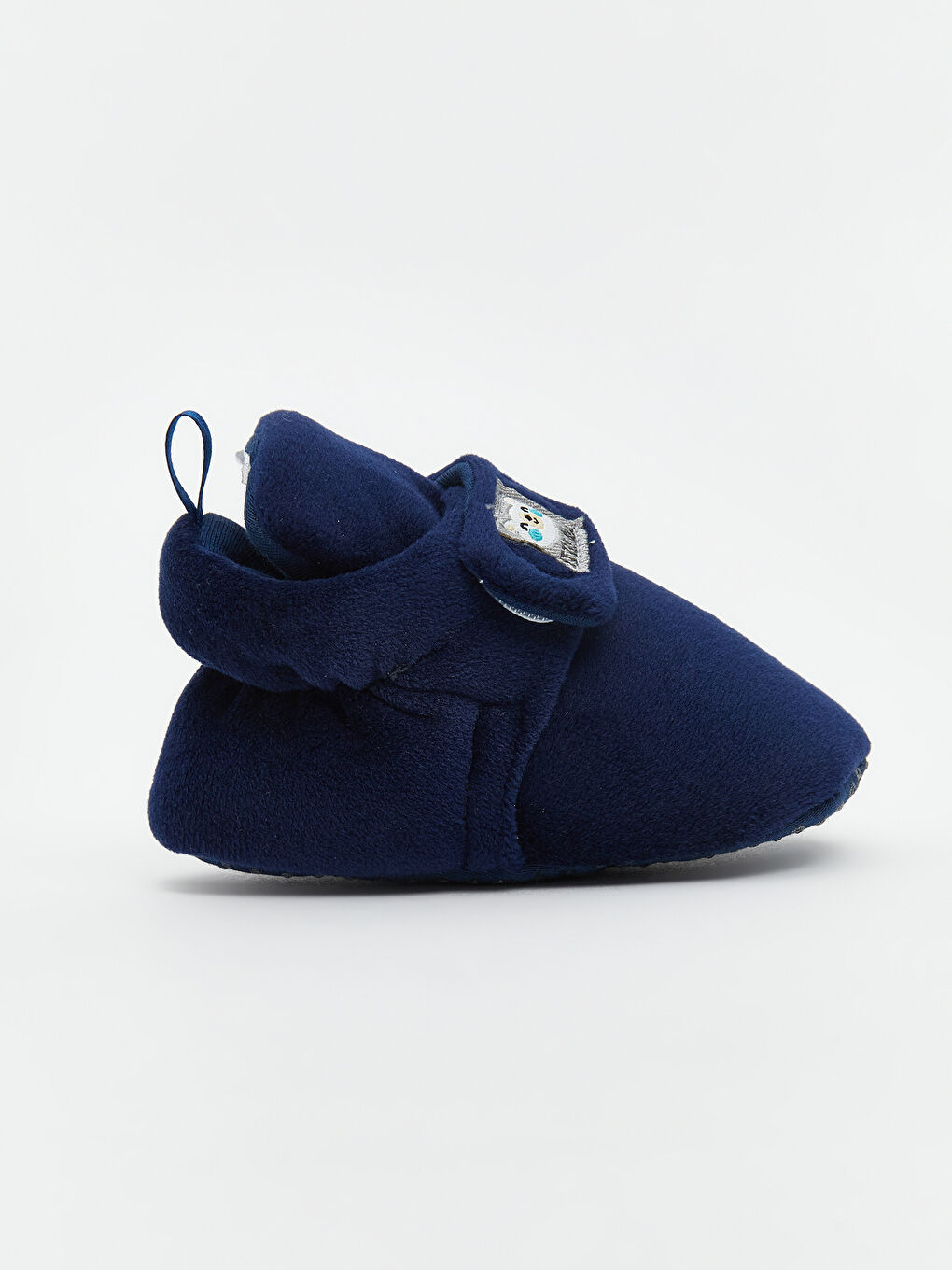 Lacivert Cırt Cırtlı Erkek Bebek Yürüme Öncesi Ev Botu-1