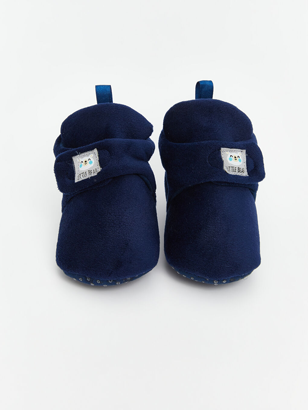 Lacivert Cırt Cırtlı Erkek Bebek Yürüme Öncesi Ev Botu-2