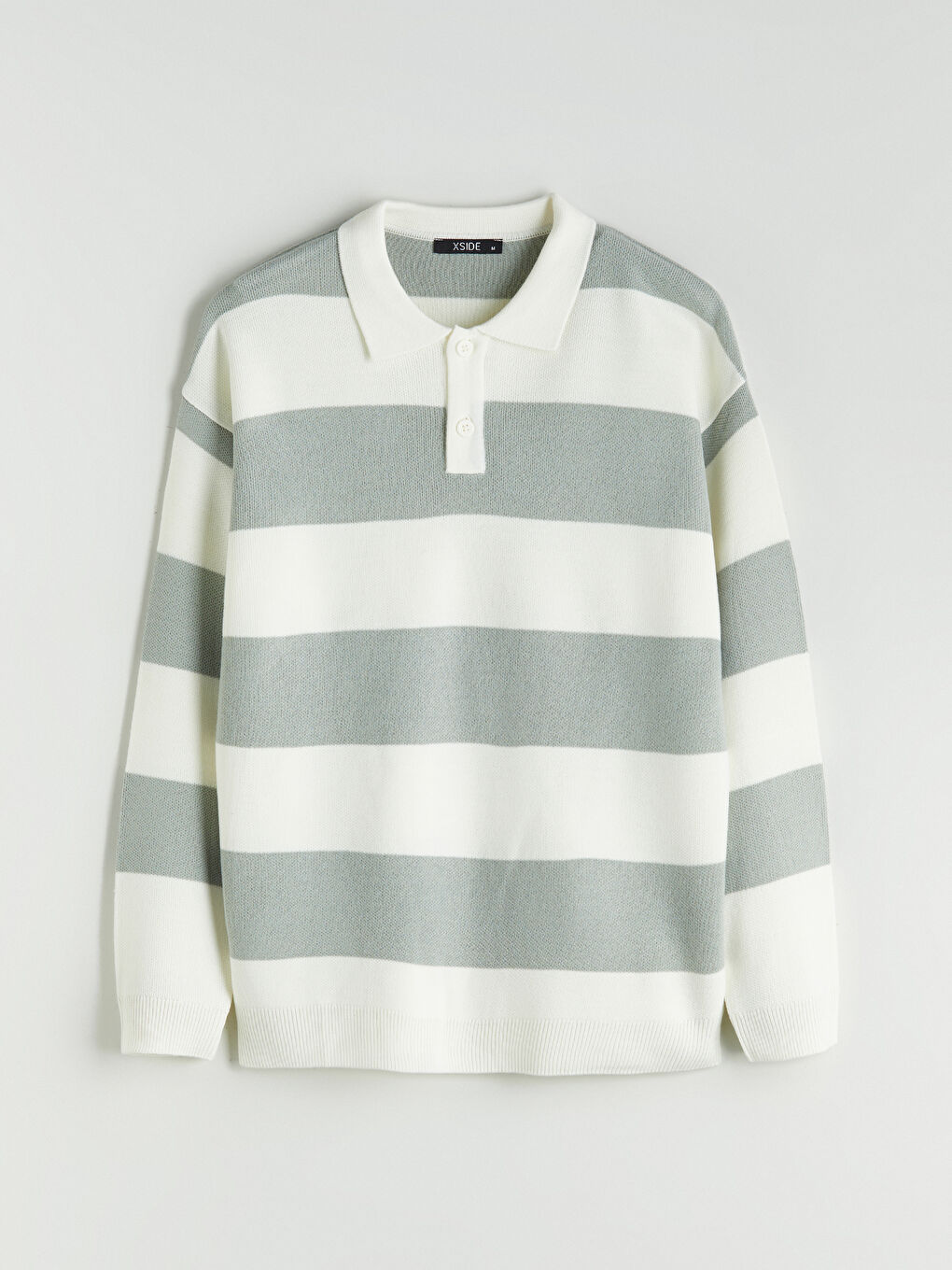 Polo Neck Men's Sweater-4